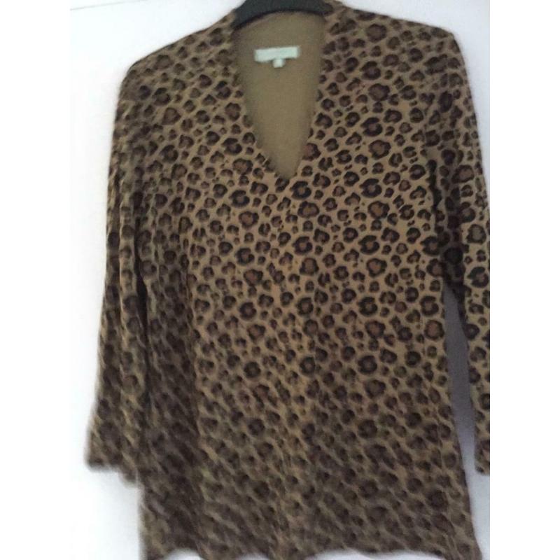 Hobbs leopard top unworn