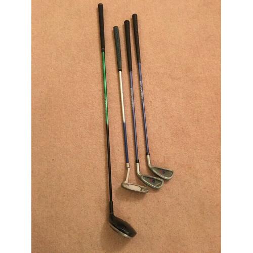 US Kids Golf Clubs 7,8,Driver & Young Guns Putter