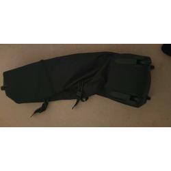 GOLF CLUB TRAVEL BAG, WHEELED BLACK