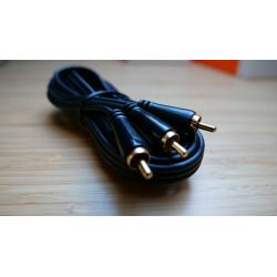 Hama RCA Cable --- 1.5m Cinch Cable --- 3 Plugs --- BRAND NEW --- Never Used