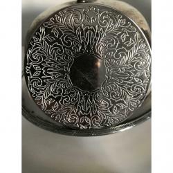 Silver coasters. Decorative.