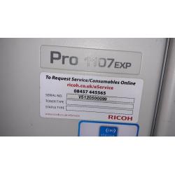 Ricoh Pro 1107ex - Does not Power Up (for recycling/spares) - response required by 03/12/20