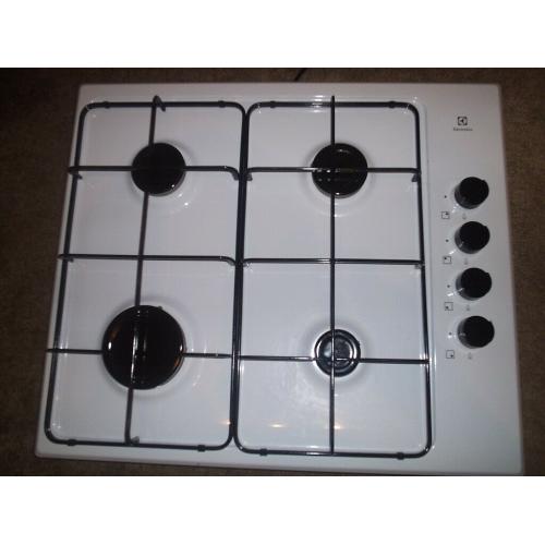 ELECTRULUX WHITE TOP GAS HOBB, EXCELLENT CONDITION