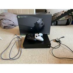 Xbox One X- 4K- 2 controllers, boxed, HDMI Cable
