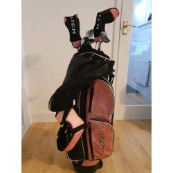 Junior Fazer J-Tek golf clubs (right handed)
