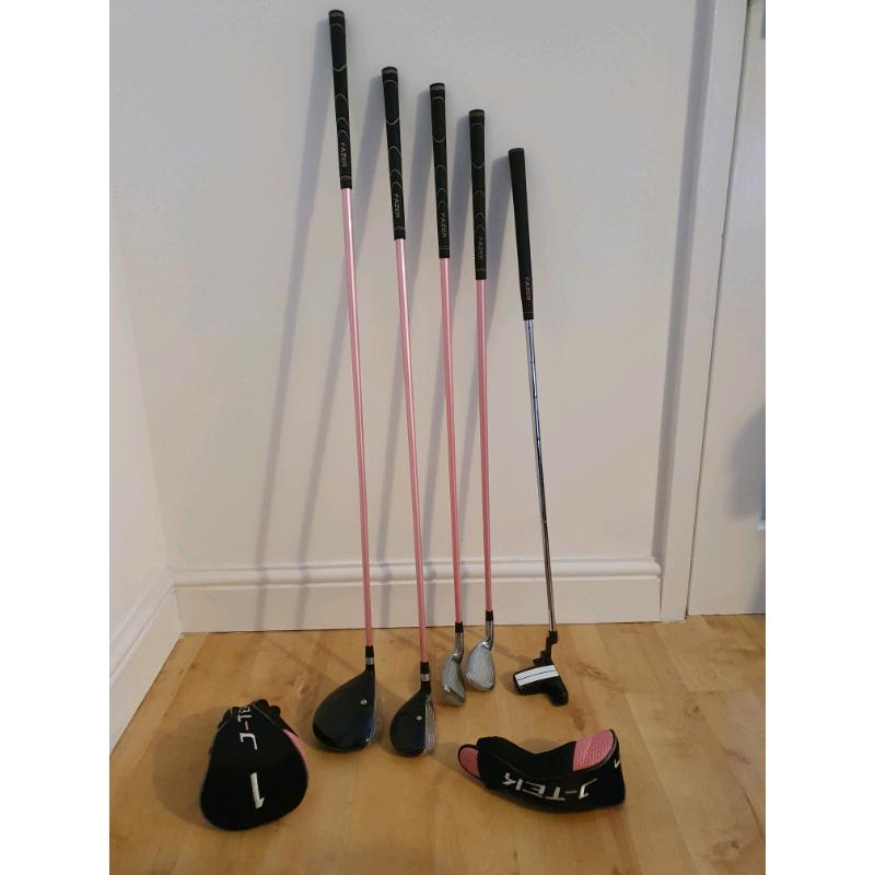 Junior Fazer J-Tek golf clubs (right handed)