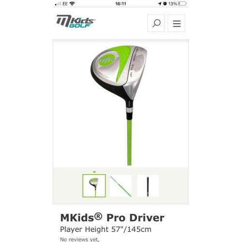 Kids golf club