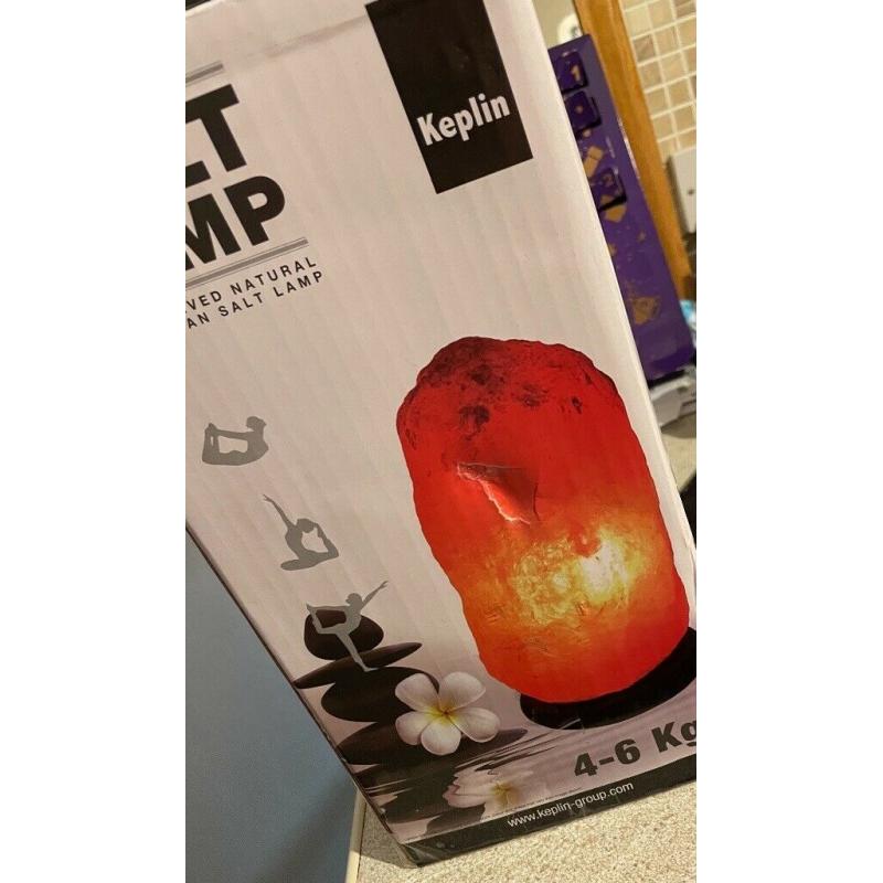 Keplin Himalayan pink salt lamp 4-6kg