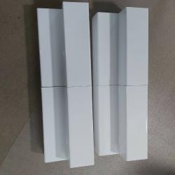 2 - Step Acrylic Plastic Retail Riser Counter Display Stands (300x90x75_