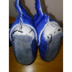 boys girls wool slippers