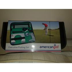 Executive Putting Set, American Golf, Brand new