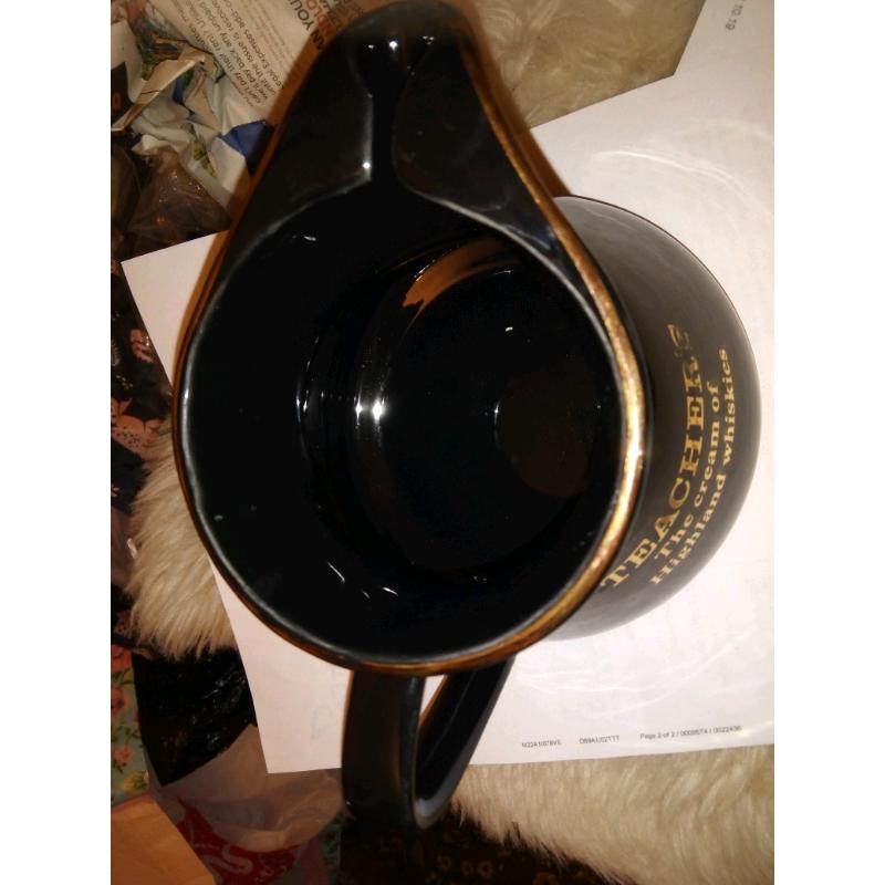 Teachers Whisky Water Jug ,empty.
