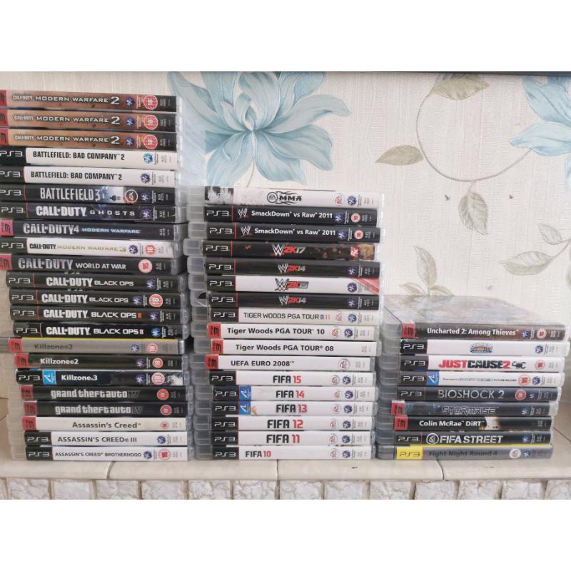48 x PS3 Console games