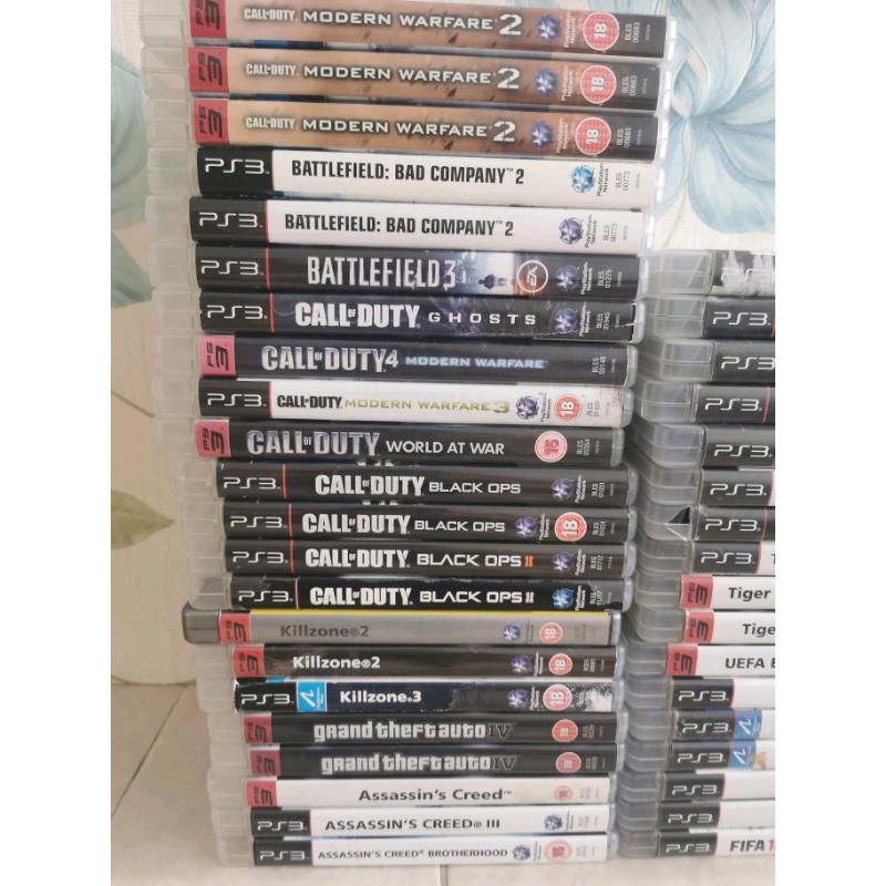 48 x PS3 Console games