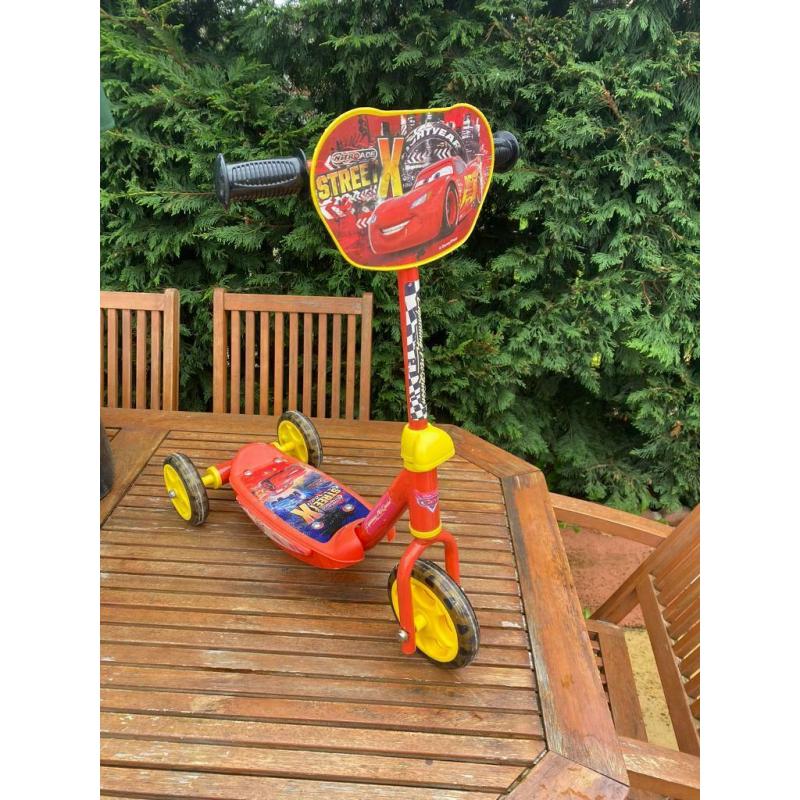 Cars kids scooter
