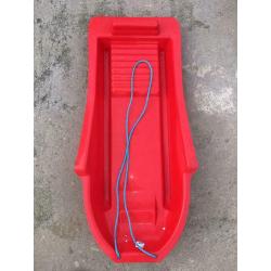 AS NEW: 2 Red Sledges