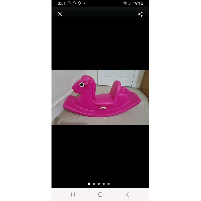 Little tikes rocking horse