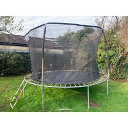 Trampoline and Enclosure - 14 foot
