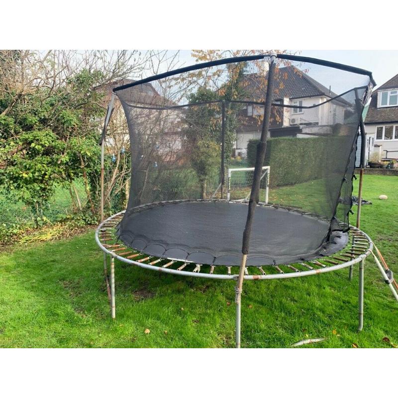 Trampoline and Enclosure - 14 foot
