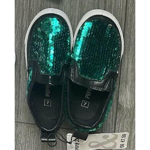NEW Girls sequin shoes sizes 7