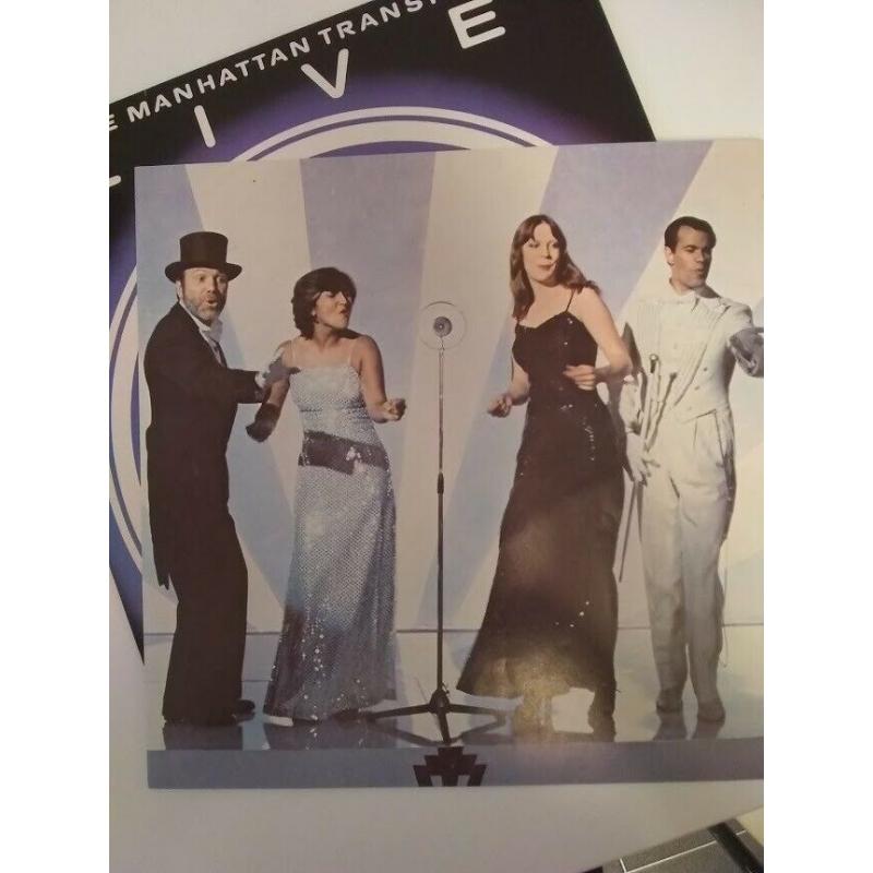 'The Manhattan Transfer Live', Jazz, Vocal - Vinyl LP, 33rpm, 12inch