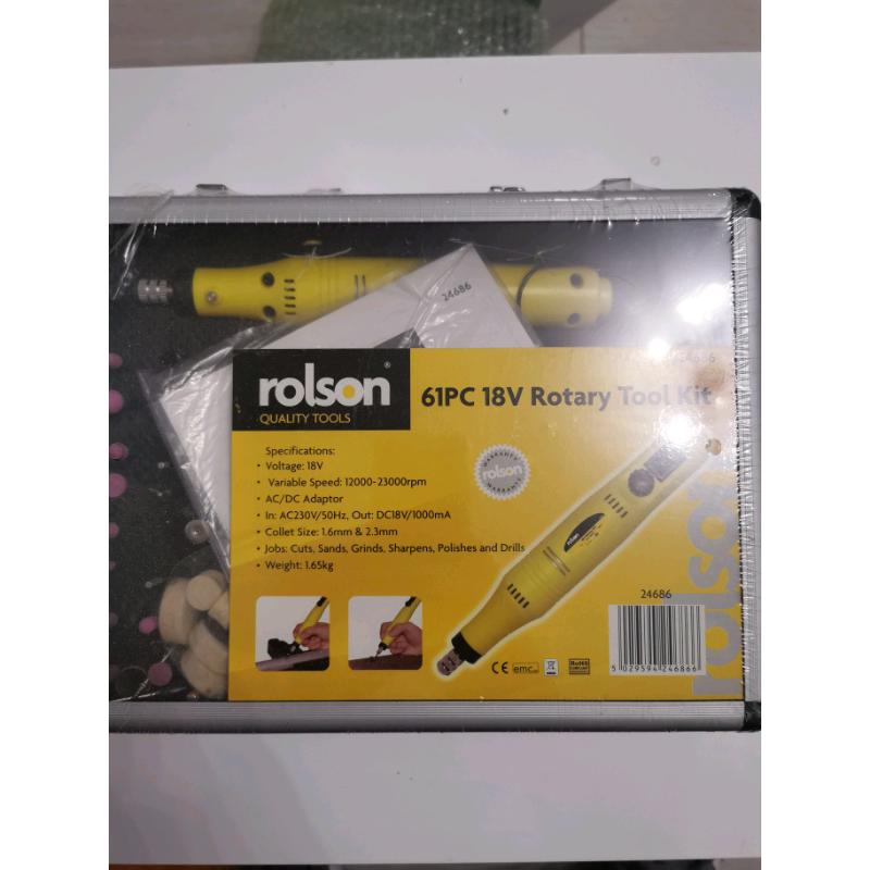 61PC 18V Rotary Tool Kit
