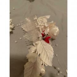 3 x Bridesmaid hair accessories