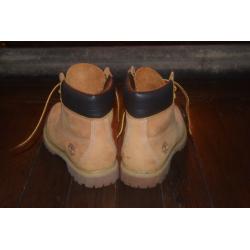 Size 3 Timberland Boots