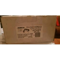 100mm Inline Showerlite Extractor Fan Kit