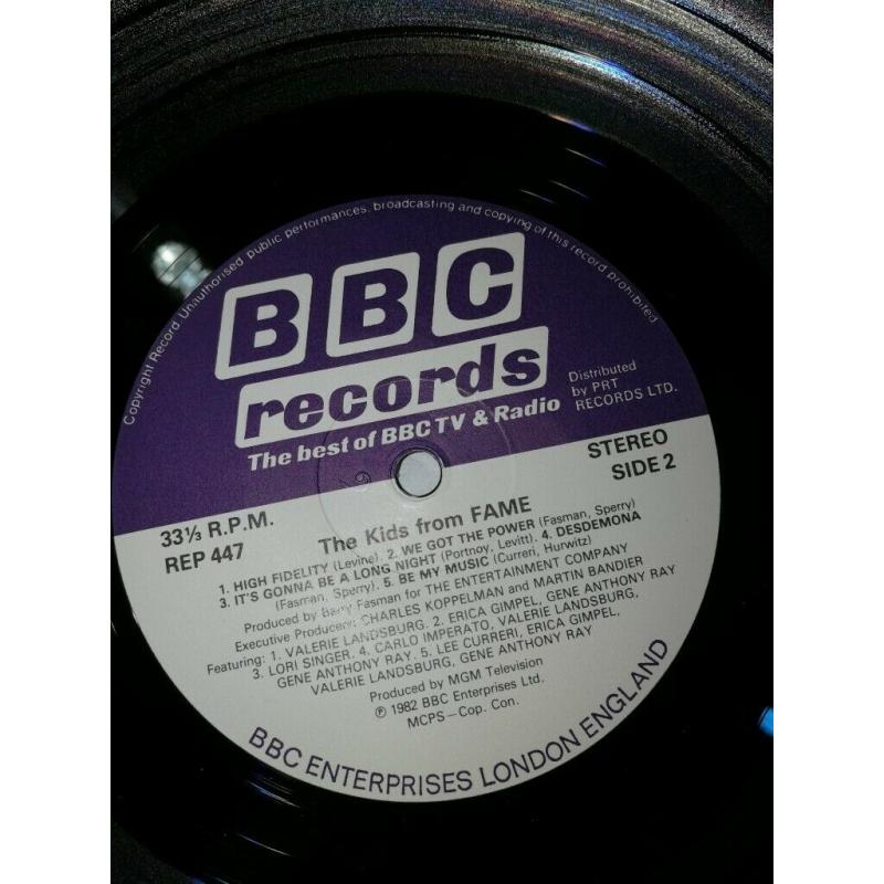 The kids from fame vinyl lp