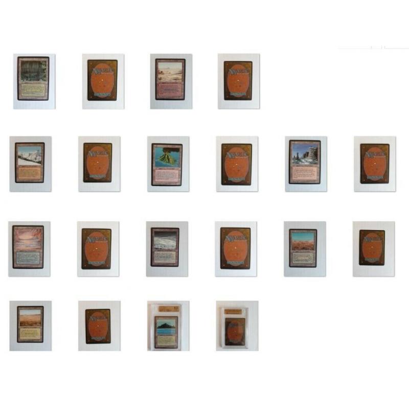 Magic the gathering - FBB Complete Set with 10 dual Lands - Not beta Alpha - MTG treasure