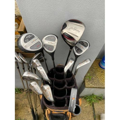 Golf clubs / golf bag / golf trolley