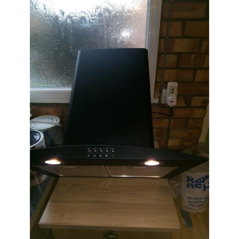 Black Extractor hood