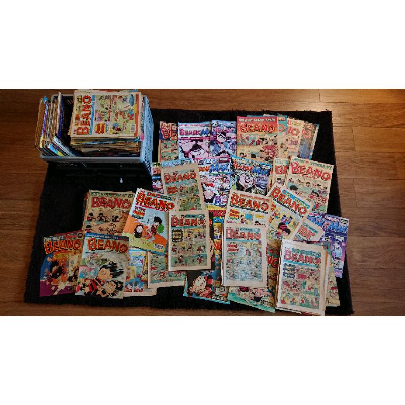 Large selection of Beano Comics