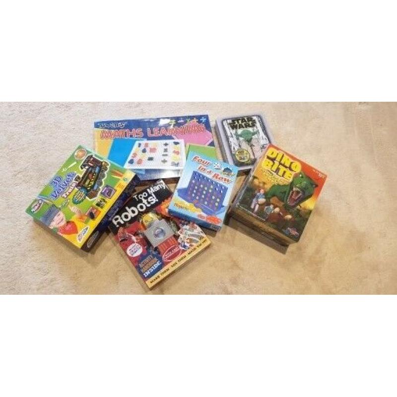Section of 6 New Games