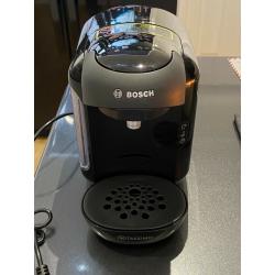 Bosch Tassimo coffee machine and stand