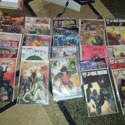 Comic Book Job Lot - The Darkness, Artifacts, IDW Judge Dredd.. 30+ comics!