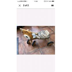 Kids wooden tiger trike