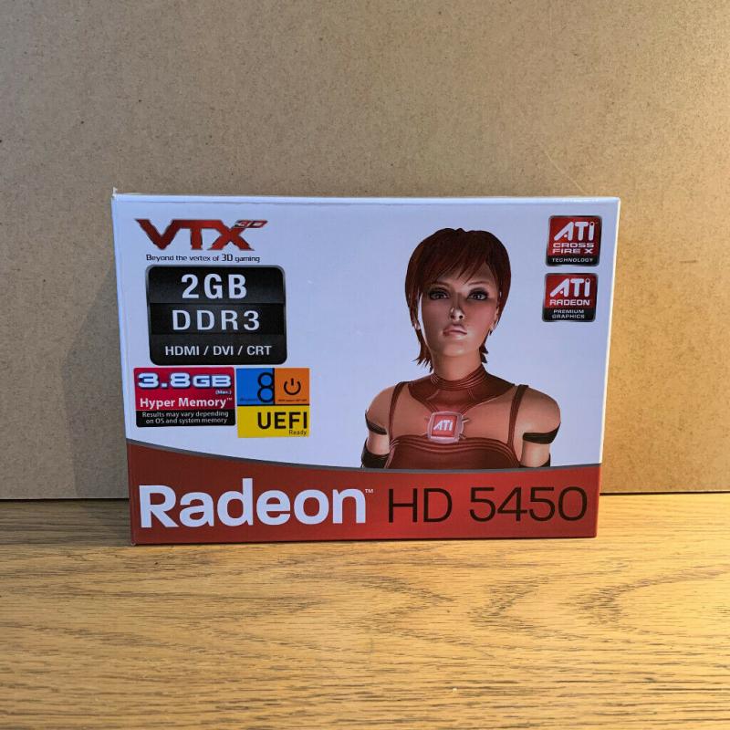 Radeon HD 5450 VTX 2GB DDR3 Graphics Card,