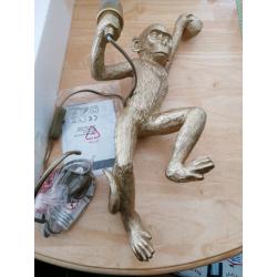 Monkey wall light