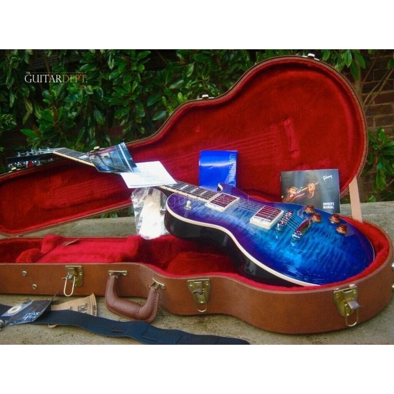 ?INCREDIBLE ? 2019 Gibson Les Paul STANDARD Premium USA ? 7.7LBS ? BLUEBERRY BURST AAA