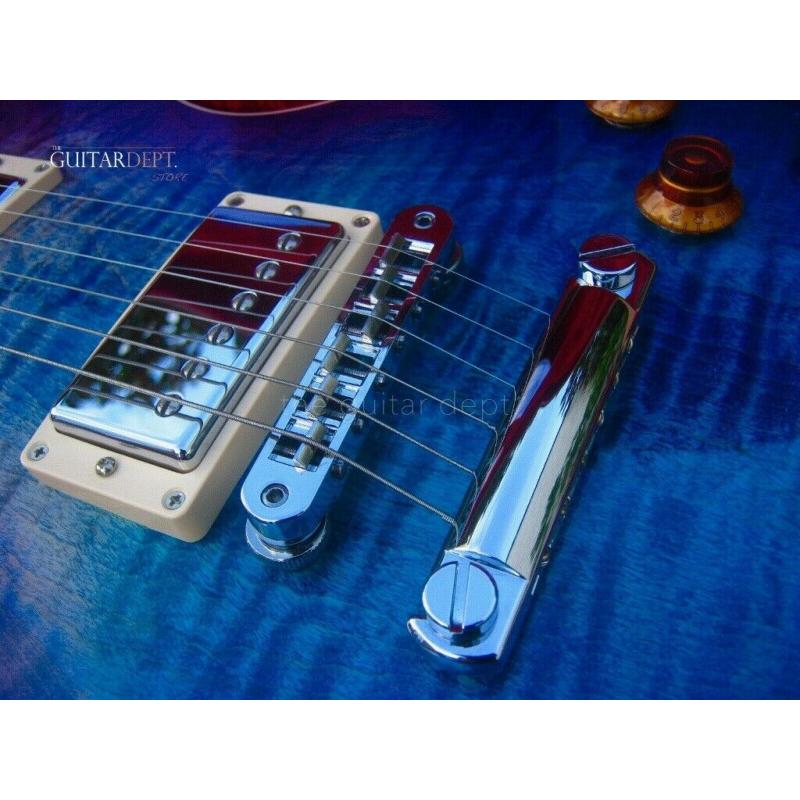 ?INCREDIBLE ? 2019 Gibson Les Paul STANDARD Premium USA ? 7.7LBS ? BLUEBERRY BURST AAA