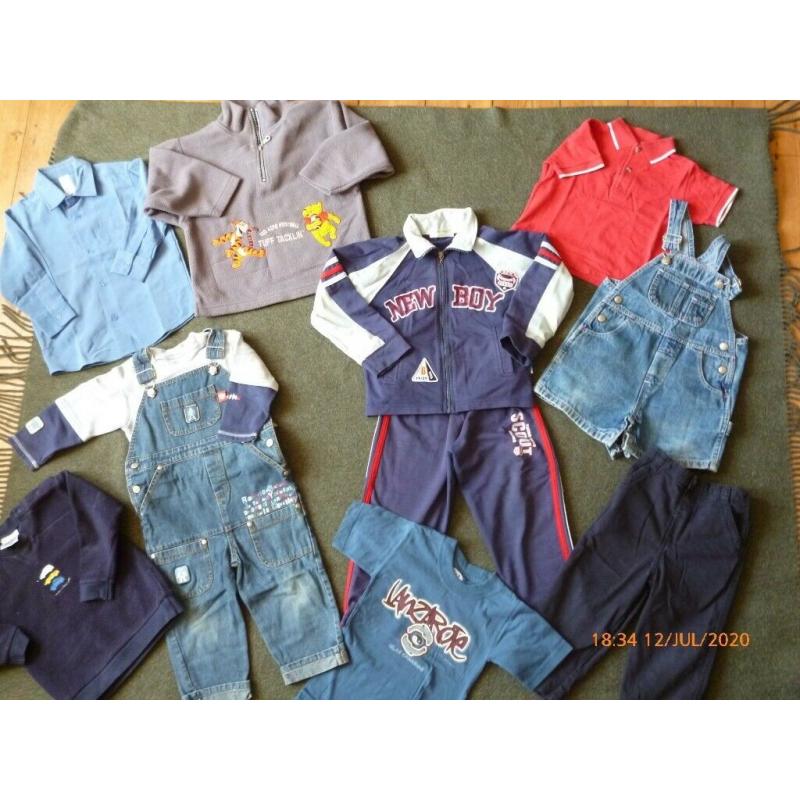 Selection of boys clothes age 2 years