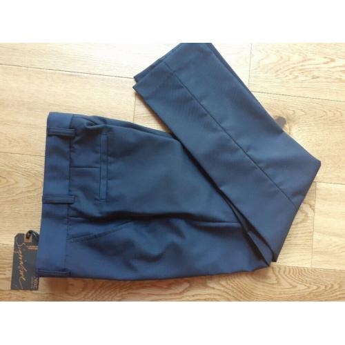 NEXT NAVY BLUE FORMAL BOYS TROUSERS ~ AGE 9 ~ SIGNATURE ~ NEVER WORN ~ BOYS CLOTHES ~ ONLY ?2