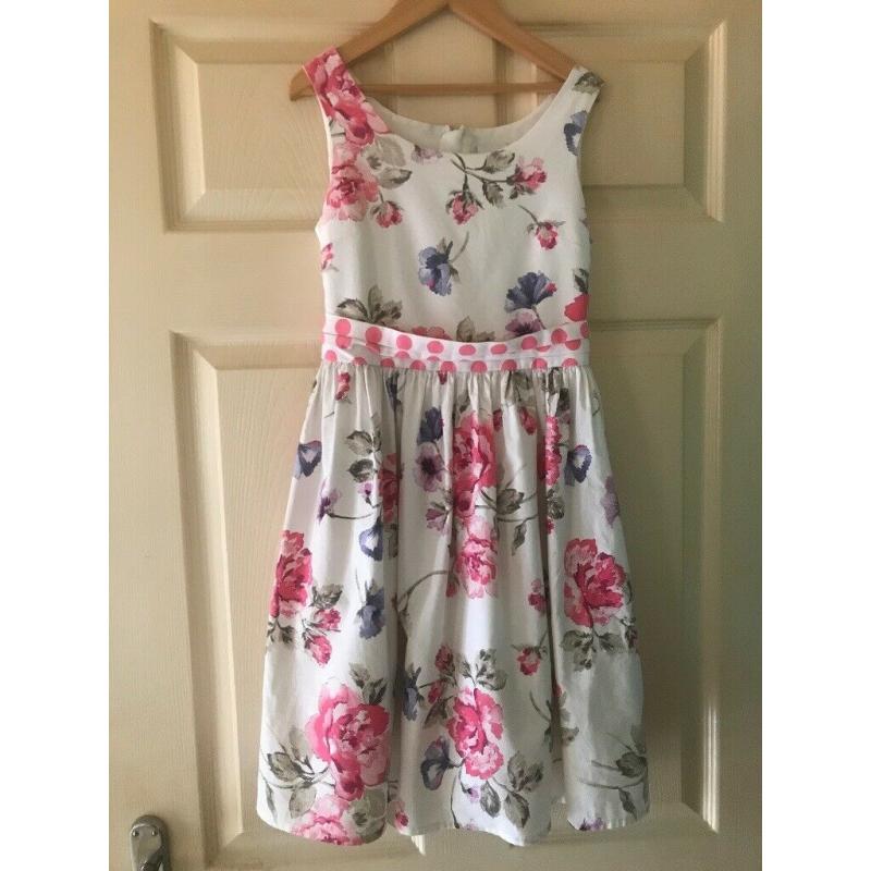 4 GIRLS DRESSES - MONSOON BENETTON NEXT BLUE ZOO