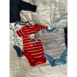 Boys 0-3 month small clothing bundle
